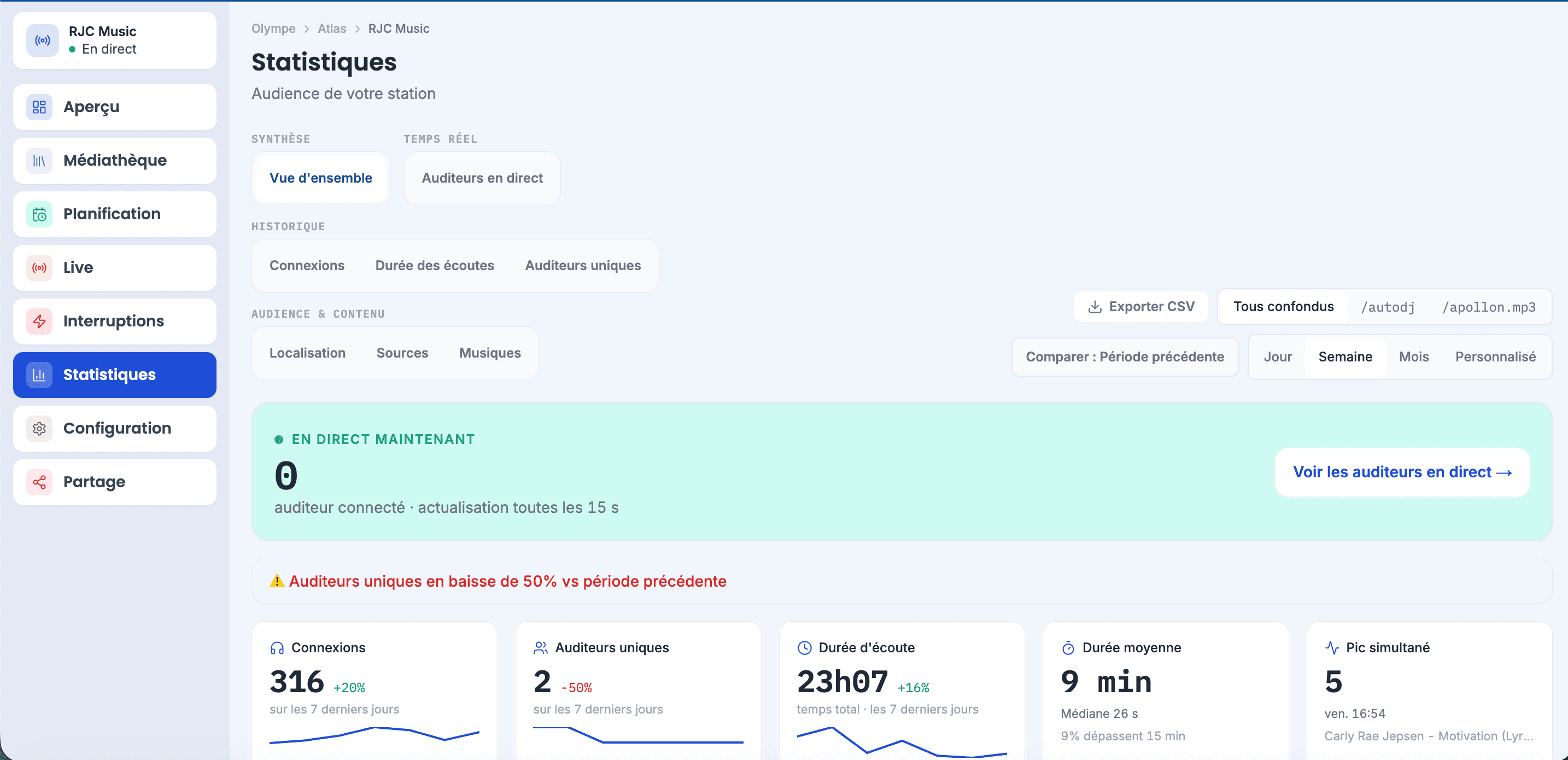 STATISTIQUES